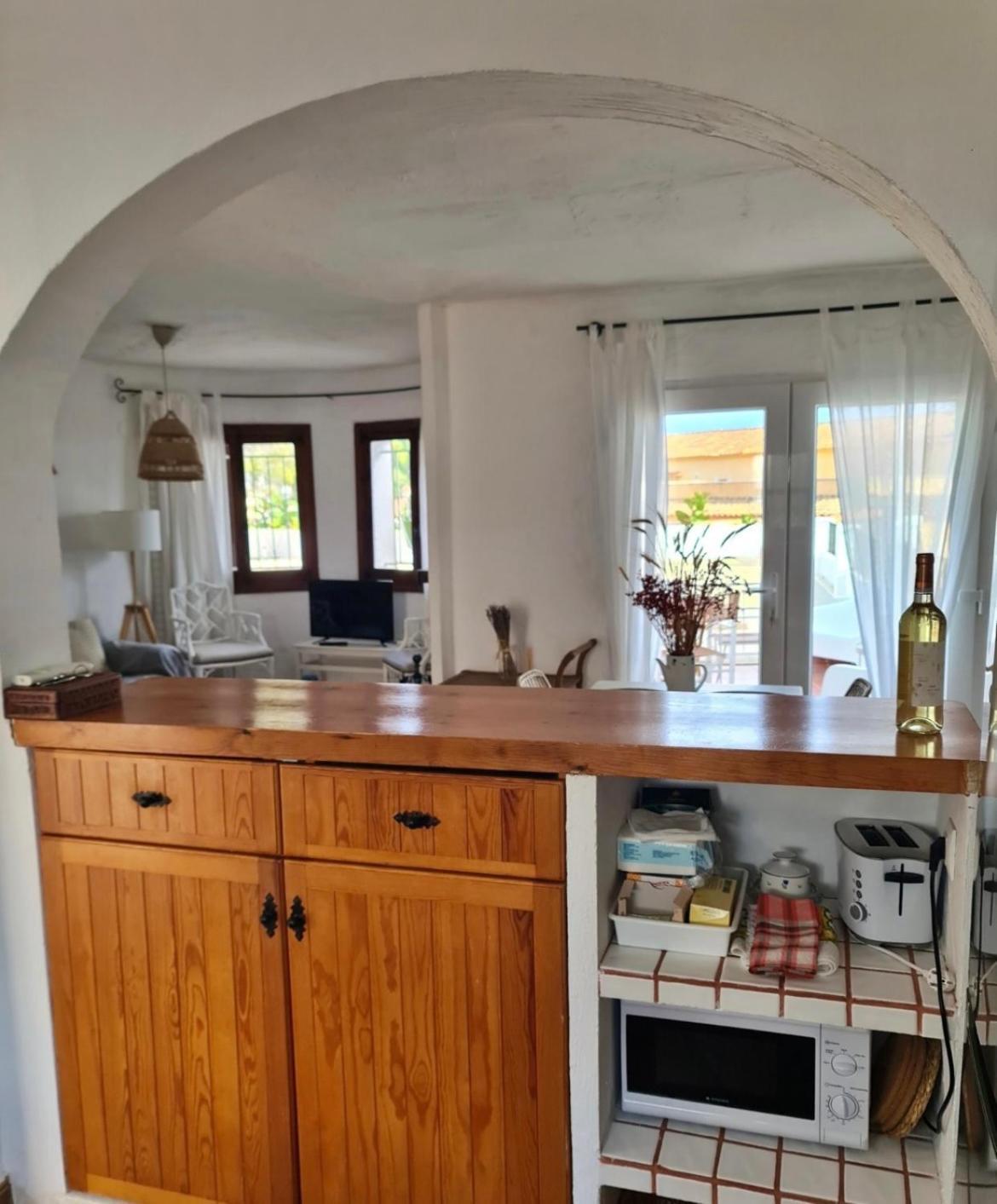 Bungalow With Seaviews In Moraira Teulada Exteriér fotografie